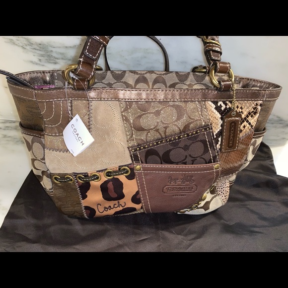 Coach Handbags - NWT Coach Patchwork Purse